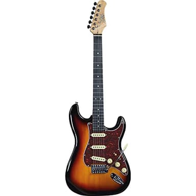 Eko S-300 SUNBURST, Chitarra Elettrica modello Stratocaster 22 Tasti, Colore Sunburst