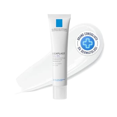 La Roche Posay Cicaplast Gel B5, Trattamento Riparatore, Azione Lenitiva Immediata, Pelle Elastica e Rigenerata, Formula a Tripla Azione, 40 ml