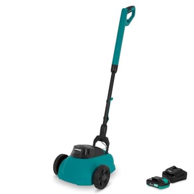 VONROC Tosaerba Elettrico VONROC 1300W, Larghezza di Taglio 32cm, Contenitore 30L, Altezza Regolabile, Leggero e Facile da Trasportare (20V a batteria Rasaerba/Mulching incl. 2.0Ah batteria, 1)