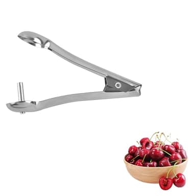 BOBOZHONG Snocciolatore Ciliegie,Denocciolatore per Ciliegie Professionale,snocciolatore per Olive,Snocciola Ciliegie in Acciaio Inox,Strumento denuclear Cherry,per Ciliegia,biancospino,dattero Rosso