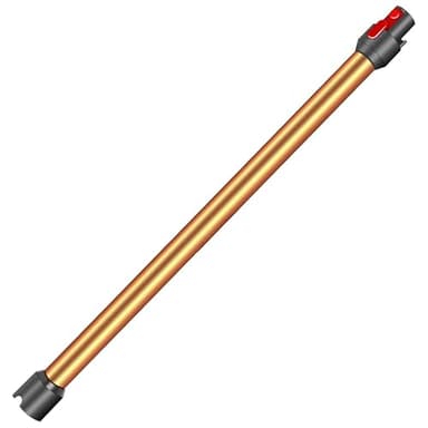 Asta Telescopica Rigida di Ricambio per Dyson V7/V8/V10/V11/V15 -UNIVERSALE- Tubo Aspirapolvere Prolunga Da 73cm + Sgancio Rapido in Lega di Alluminio, Arancione