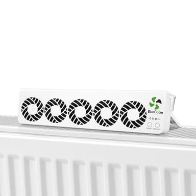 ecoCalm Ventole per Termosifoni Mono-set, Intelligente Ventilatore per Termosifone, amplificatore per radiatori l'efficienza del riscaldamento e risparmiare energia