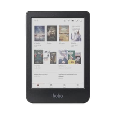 Kobo Clara Colour | eReader | Display antiriflesso a colori E Ink Kaleido™ 3 da 6” | Modalità Scura| I Audiolibri | Impermeabile (Nero)
