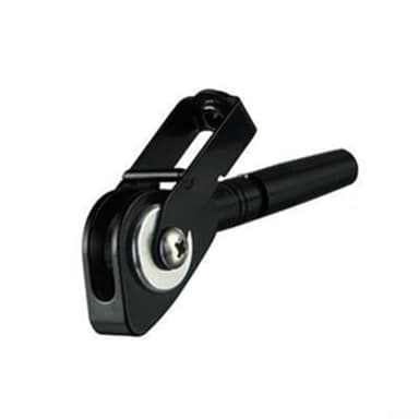 Canna da pesca in metallo di alta qualità con doppia punta guida per prestazioni affidabili (ZKAT)