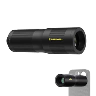Freewell teleobiettivo 6x per smartphone - filettatura 17 mm Obiettivo zoom professionale per iPhone, Samsung