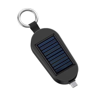Power Bank Portatili Per Cellulari | Portachiavi Caricatore Solare Powered Bank Con Tipo C | Caricabatterie Wireless Power Bank 3000mAh Per Orologio Da Esterno Telefono Cellulare Campeggio Viaggio