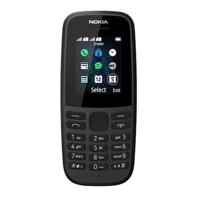 TELEFONO MOVIL NOKIA 105 DUAL-SIM BLACK