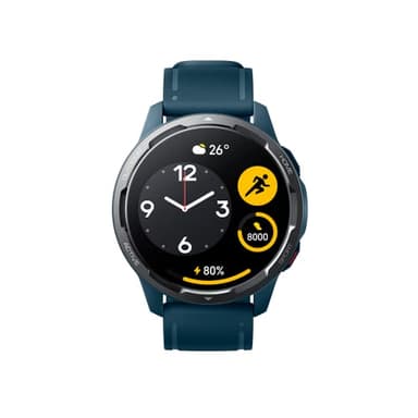 XIAOMI Watch S1 Active, Display AMOLED HD 1.43", Supporta Fino a 19 modalità di Allenamento Professionali, NFC Integrato, Resistenza all'Acqua, Ocean Blue, Versione Italiana