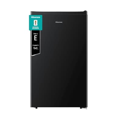 Hisense MUR48092BE Frigorifero Monoporta, Classe Efficienza Energetica E, Nero, 94 Litri, Zona Freezer 0 star