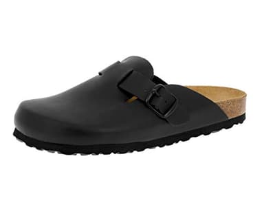 Lico Bioline Clog, Ciabatte, Uomo, Nero, 47 EU