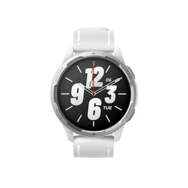 XIAOMI Watch S1 Active, Orologio Smart, Display AMOLED HD 1.43", 19 Modalità di Allenamento, NFC Integrato, Resistenza all'Acqua, Moon White, Versione Italiana