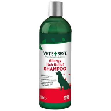 Vet's Best Shampoo Sollievo da Prurito e Allergia - 500Ml