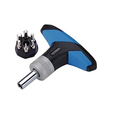 BBB Cycling - Strumenti per biciclette - Chiave dinamometrica con 5 chiavi esagonali e 5 adattatori - Modello TorqueFix BTL-119