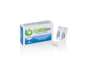 FARMA-DERMA Fluvadin Plus Ovuli Vaginali 10 x 2 g | Ovuli Acido Ialuronico e Olio di Mandorle | Idratazione per Secchezza Intima e Comfort Mucosa | Benessere e Igiene Intima Donna