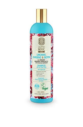 Natura Siberica Super Limonnik, ginseng e biotina, shampoo per tutti i tipi di capelli, 400 ml, 0883E