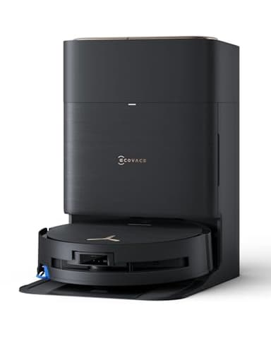 ECOVACS DEEBOT X9 PRO OMNI Robot Aspirapolvere Lavapavimenti, 16600 Pa, Tecnologia BLAST, Autopulizia Istantanea OZMO ROLLER, Sistema Triple Lift, ZeroTangle 3.0, Lavaggio Mocio con Acqua Calda, Nero