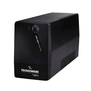 Tecnoware UPS 750VA per PC/Modem, NO Gaming/Console, Gruppo di Continuità ERA PLUS, 2 Schuko, Software, Protezione Blackout e Sbalzi tensione per PC, Modem, Videosorveglianza, Punto Cassa, NAS, POS