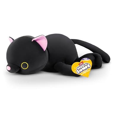 Hug-A-Lump di ZURU, morbido peluche coccoloso da abbrracciare dal peso di 1,5 kg/3,3 libbre, Kitty, Luna