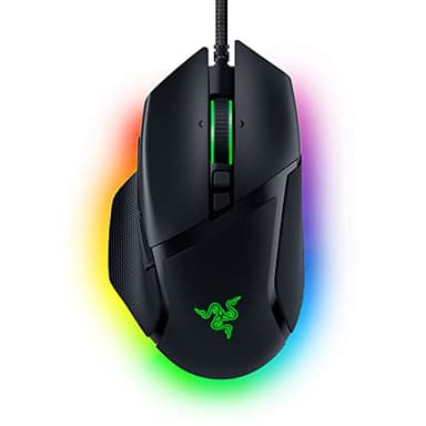 Razer Basilisk V3 - Mouse da Gioco Personalizzabile Cablato (10+1 Pulsanti Programmabili, Rotellina Inclinabile HyperScroll, Chroma RGB, Interruttori Ottici, Sensore Ottico Focus+ 26K DPI) Nero