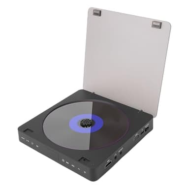 Ejoyous Lettori Blu Ray DVD Per TV, Lettore Blu Ray DVD Compatto Universale Lettori Bluray Connessione HDMI e AV Full HD 1080P Up Conversion, Per Smart TV Proiettore Display