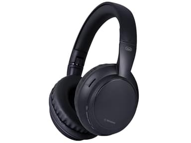 Trevi DJ 12E35 BT Cuffia Wireless 5.4, 12 Ore Di Riproduzione, Senza Fili Stereo HiFi Over Ear con Microfono e Comandi su Padiglione, Pieghevole e Leggera, Ideale per Viaggio, Ufficio, Telefono e PC