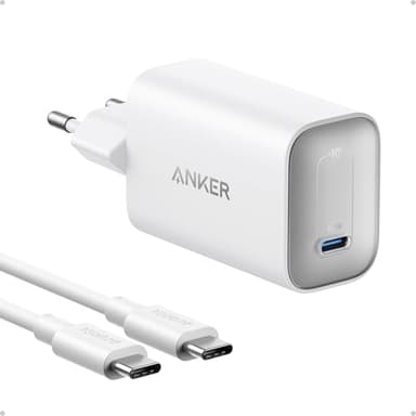 Anker Caricatore USB Nano da 100W, caricatore con cavo USB-C da 1.8 m incluso, per MacBook, iPad, iPhone, Galaxy e tutti i dispositivi USB-C