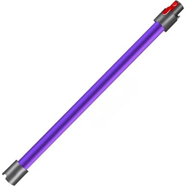Asta Telescopica Rigida di Ricambio per Dyson V7/V8/V10/V11/V15 -UNIVERSALE- Tubo Aspirapolvere Prolunga Da 73cm + Sgancio Rapido in Lega di Alluminio, Viola