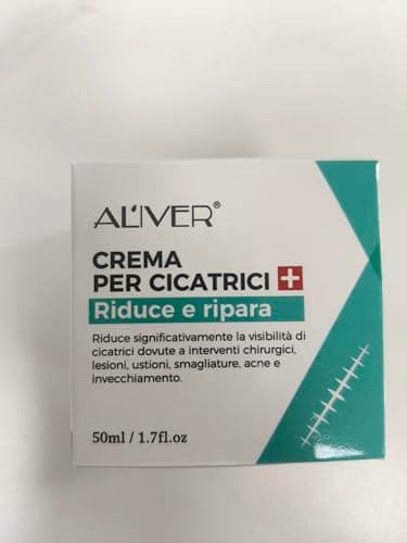 Cicatrici Crema, Scar cream Rimuovere Cicatrici Chirurgiche, Cicatrici Acne i Smagliature Veloce Efficace Su Cheloide, Ustione, Bruciatura