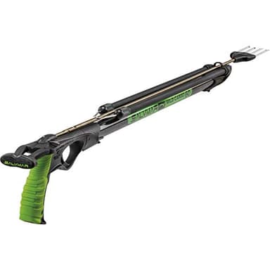 SALVIMAR Wild Carbo Stone, Arbalete Unisex Adulto, Nero/Verde Acido, 60 cm