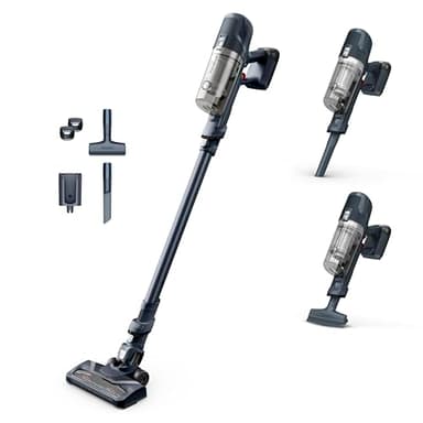 Rowenta X-PERT 6.60, Aspirapolvere senza fili, Scopa Elettrica LeggeraPulizia Senza Difficoltà, Motore da 100 W, 45 min. di Autonimia RH6831EO