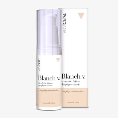 Vulvicare Blanch V Crema per Uniformare il Tono nella Zona Intima 30ml - Crema Schiarente per Pelle Sensibile con Complesso Rivitalizzante - Sviluppata da Ginecologi