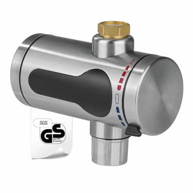 MAXXMEE Scaldacqua istantaneo compatto da 3300 W, con display a temperatura LED