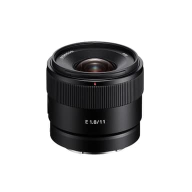 Sony SEL11F18 – Obiettivo grandangolare 11 mm F1.8 per APS-C (compatto e luminoso, attacco E-Mount, ideale per vlogging, paesaggi e architettura, compatibile con A6400, A6700, ZV-E10)