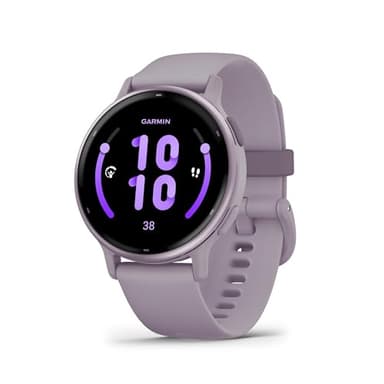 Garmin vívoactive 5, Smartwatch AMOLED 1,2", Cassa 42mm, Musica, Pay, +30 Sport, GPS, Cardio, Coach Sonno, Benefici Workout, Autonomia 11 giorni (Orchid & Orchid Metallic)