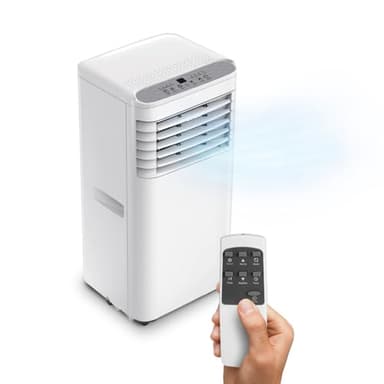 Avilia Condizionatore Portatile 9000 BTU 3 in 1 – Deumidificatore, Raffreddatore e ventilatore | Climatizzatore senza unità esterna per casa e ufficio