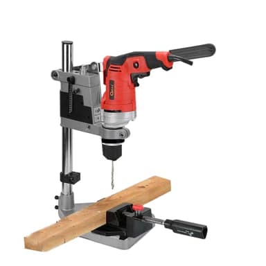 trapano colonna banco Supporto per trapano con morsetto, elettrico, multifunzionale, per la perforazione, pressa banco, banco di lavoro, per riparazioni, con base 38 e 43 mm