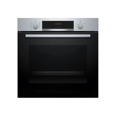 Bosch HBA534BS3F, Forno da incasso, EcoClean: pulizia della parete posteriore senza alcun detergente, Display LED Rosso,Inox, 60 x 60 cm