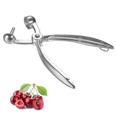 Agatige Snocciolatore Ciliegie, Denocciolatore per ciliegie, Snocciolatore Ciliegie e Olive Snocciola Ciliegie in Acciaio Inox Denocciolatore, Snocciola Ciliegie per Preparare Marmellata di Ciliegie