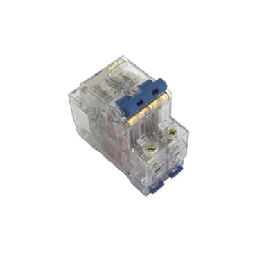 JEQGDLUI Custodia Trasparente 2P 63A Mini Interruttore magnetotermico DP