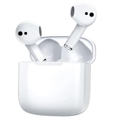 Cuffie Bluetooth, Auricolari Bluetooth 5.4 Wireless, Stereo HiFi Immersivo, Resistenza al sudore e all’acqua, Fino a 56 ore di autonomia, Touch Control Senza Fili Auricolare for iPhone Android Galaxy