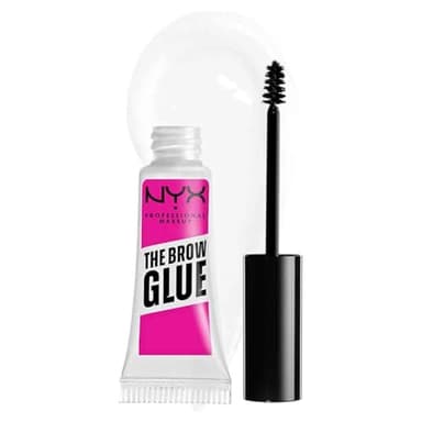 NYX Professional Makeup The Brow Glue, Gel Trasparente per Sopracciglia Effetto Laminazione, Fino a 16 ore di Tenuta