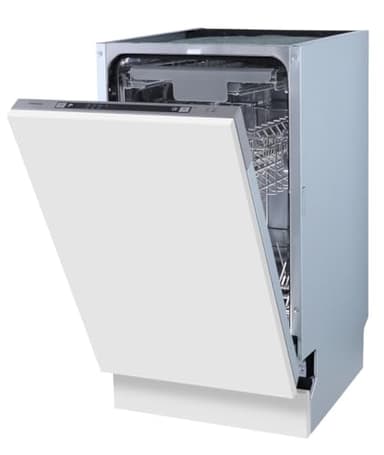 Hisense HV523E10, Lavastoviglie slim, Classe E, 10 coperti, 47db, 7 programmi, terzo cesto, partenza ritardata, motore asincrono, total AcquaStop, 9L