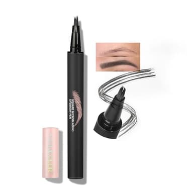 Anglicolor Matita Sopracciglia 3 Minuti Per Sopracciglia Perfette,Penna Sopracciglia Durata Lunga,Pennello Sopracciglia Siccità Rapida,Contorno E Riempimento Naturale Delle (03 SLATE BROWN)