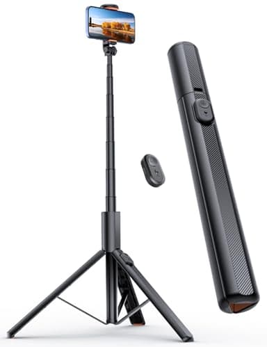 ANXRE 180cm Treppiede Per Smartphone Monopiede Portatile, NT79 Estensibile Bastone Selfie Cavalletto Per Smartphone Selfie Stick Compatibile Con iPhone/Samsung/Gopro/Telecamera