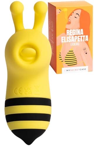 MySecretCase Vibratoreper Donna Professionale Con Lingua - Stimolatore Clitoride Lingua Vibrante Sextoys, Lecca Clitoride Femminile, Vibratore Morbido Donne, Succhia Clitoride Lingua (Lecca)