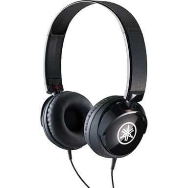 yamaha HPH-50B Cuffie Sovraurali, Cuffia On Ear con Meccanismo Girevole 90°, Semplice e Compatta, Suono Livello Professionale, Adatte per Strumenti Musicali Digitali, Nero, UNICA FBA-HPH50B