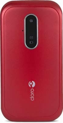 Doro 6620 Unlocked 3G Clamshell Big Button Mobile Phone for Seniors with 2.8" Screen, Emergency Button and GPS Positioning