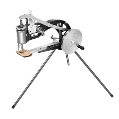 MINRS Macchina da cucire a mano, macchina per scarpe Cobbler, direzione regolabile a 360°, macchina da cucire per scarpe, borse, trapunte, cappotti, pantaloni, scarpe di gomma