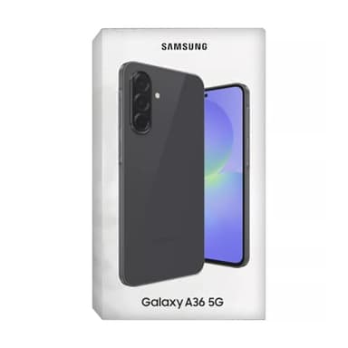 Samsung A366B/Ds Galaxy A36 5G, Dual, 256GB 8GB Ram, Nero Fantastico