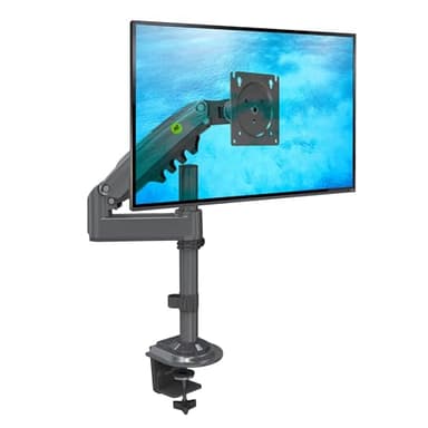 Supporto da tavolo con molla a gas per schermi LCD da 17-30 pollici con VESA max. 100 x 100 mm, fino a 9 kg